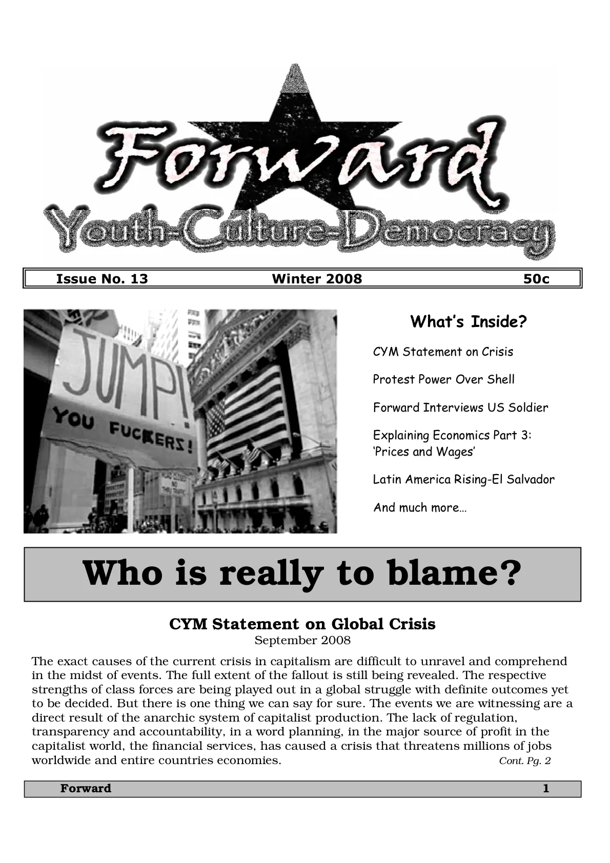 Issue 13 cover